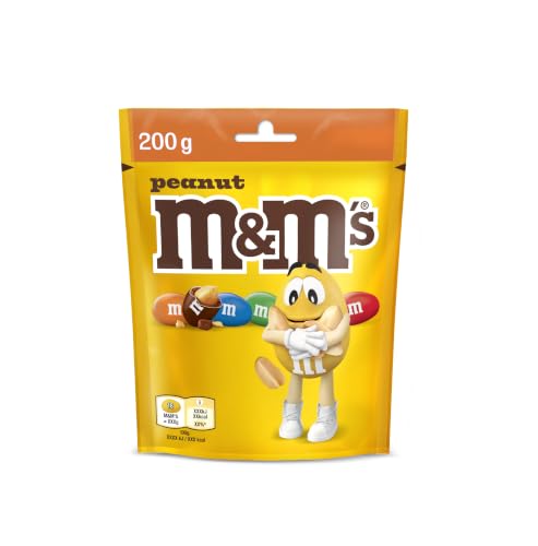 M&M's Bolitas de Chocolate con Leche Relleno de Cacahuete Bolsa 200g