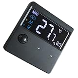 ECVGHD Digital Aquarium Thermometers No Wire Temperature Meter Small Size