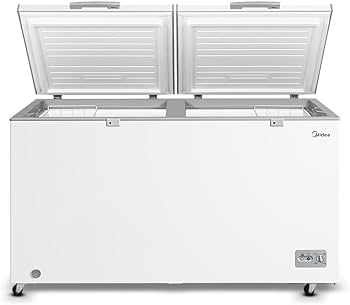 Freezer Horizontal 2 portas Branco 508L Midea MDRC698FZD011-127v