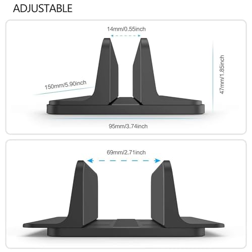 Support vertical ordinateur portable avec station d'accueil réglable triple - 6