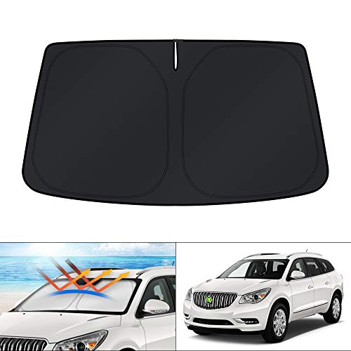 KUST Windshield Sun Shade for 2010-2017 Buick Enclave Accessories Custom Fit Sunshade Foldable...
