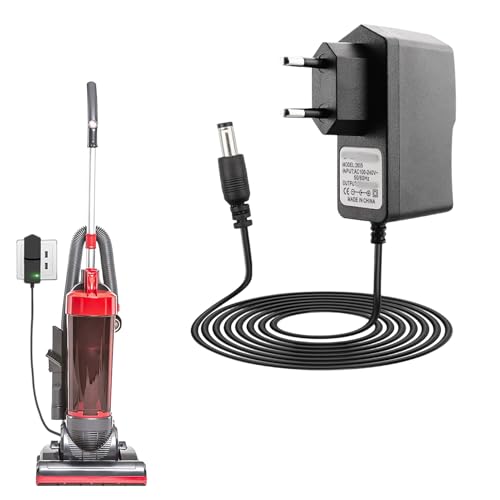 Caricabatterie per aspirapolvere, 26 V, 500 mA. Caricabatterie universale per aspirapolvere Silvercrest Lidl per Hoover 100/200/500/700/800, HF122RH, HF122GPT, HF522NPW, HF52SFP