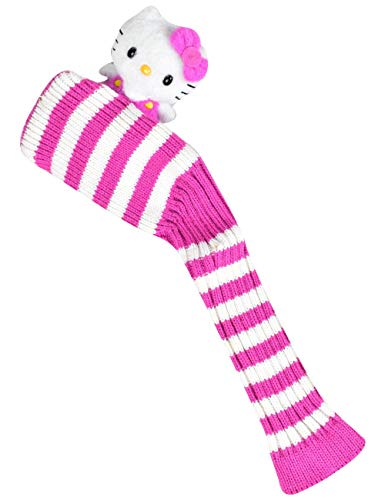 Hello Kitty Golf Mix and Match Hybrid Headcover (Pink/White)
