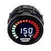 ETOPARS Universal Car Vehicle 2inch 52mm Smoke Tint Len Digital Water Temp Temperature Gauge Meter Kit 20 LED Light Display Racing Gauge #2