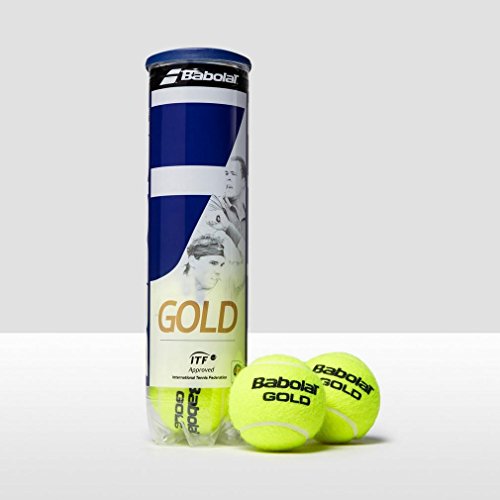 Babolat Gold Pet X4 Pelota de Tenis, Unisex Adulto, Amarillo, Talla Única