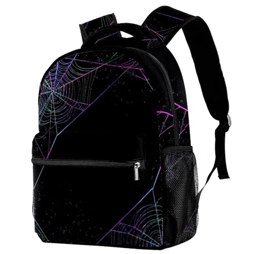 Sac à dos ordinateur portable et école multicolore de grande capacité 29x20x40cm