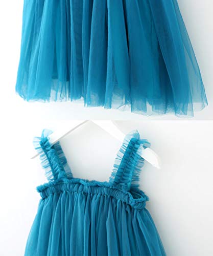 Image of BGFKS Layered Tulle Tutu Dress for Toddler Girls,Baby Girl Rainbow Tutu Princess Skirt Set with Flower Headband.