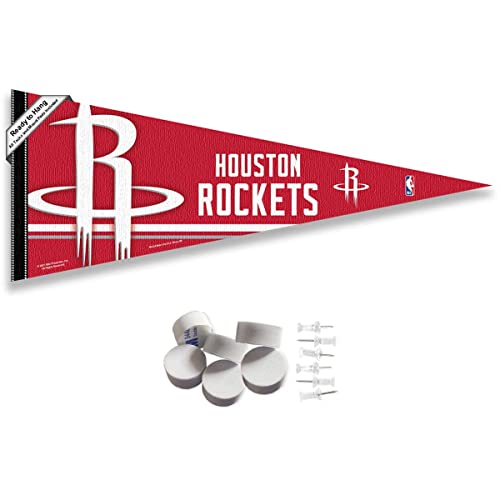 Support mural pour drapeau Houston Rockets pour fixer solidement votre emblème