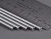 K & S PRECISION METALS 1110 5/32x36 RND ALU Tube, Pack of 1, No Color