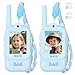 Mafiti Walkie Talkies con Videollamada para Niños (Paquete de 2), Juguetes Recargables 3-8 Años, Largo Alcance 300m, Regalo Ideal Cumpleaños, Juegos al Aire Libre (Azul)