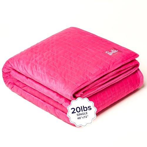 Gravity Weighted Blanket for Adults, Barbie Edition (20lbs /...