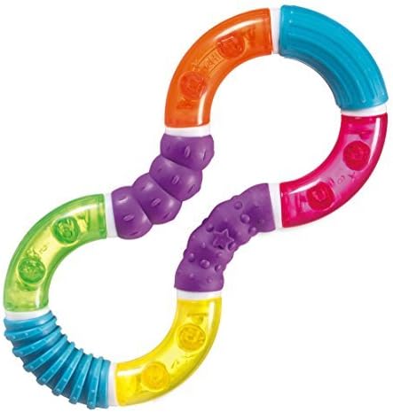 Munchkin Twisty Figure 8 Teether Size: 1 count, Model: 75101, Newborn & Baby Supply