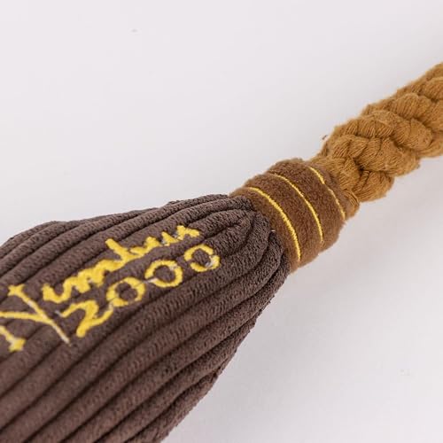 Harry Potter Hunde-Zahnpflegeseil zum Kauen Zauberstab-Design, Hundespielzeug, 6 x 5,5 x 37 cm, Baumwolle und Polyester, entworfen in Spanien