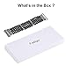 fastgo Compatible for Fitbit Ionic Bands for Women, Pearl Beaded Elastic Replacement Accessory Band Compatible for Fitbit Ionic Smart Watch(Pearl Black)