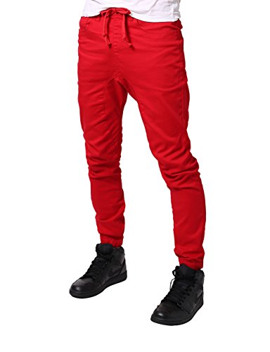 Image of JD Apparel Men's Harem Twill Joggers Pants