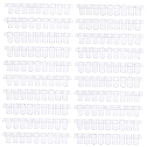 HONMEET Mycology Lab Equipment 9 Hole Well Plates Reaction Plates Plastic Experiment Boards for Classroom Teaching