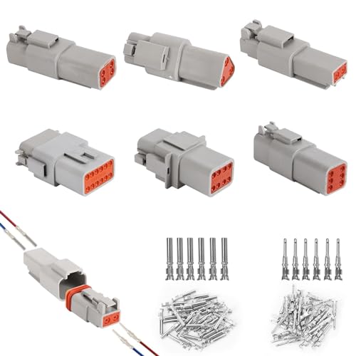 Kit de connecteurs DT étanches Unifizz de 2 à 12 broches pour faisceau automobile 14-20