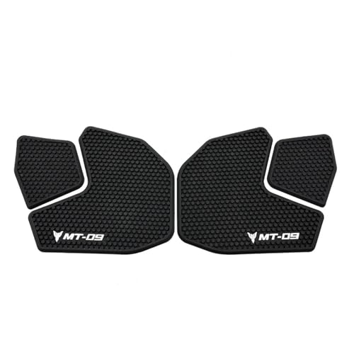 Protection réservoir moto pour Yamaha MT-09 FZ-09 2013-2020 autocollants latéraux noirs