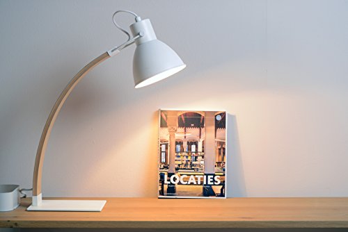 Lucide CURF - Schreibtischlampe - 1xE27 - Weiß – Bild 4
