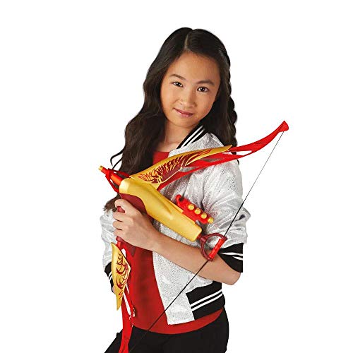 Lança Dardos Disney Arco e Flecha da Guerreira Mulan, com 8 Dardos de Espuma - E8632 - Hasbro