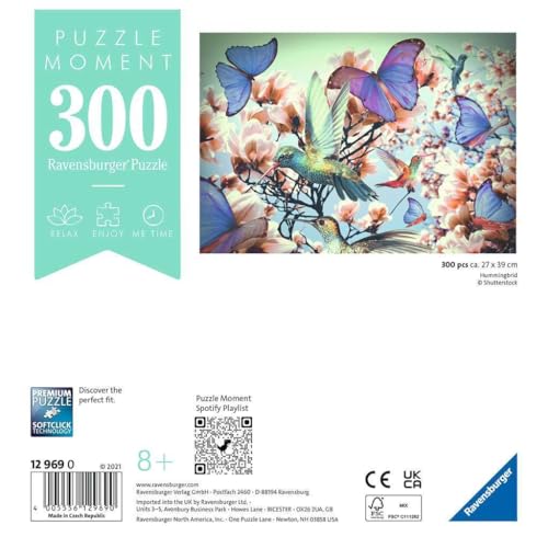 Puzzle Moment 300 pièces : Colibri Ravensburger France - vue 4