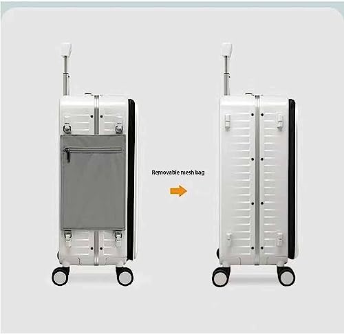 Wheeled Suitcase, Large Capacity Carry-on Luggage, Detachable Side Bag Design Suitcase, Code Lock3