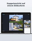 Reolink 4K PTZ Camera Exterieur sans Fil, Suivi & Zoom 8X Auto, TrackMix - 9