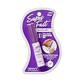 i-ENVY Super Fast Quick Dry Clear Eyelash Adhesive (1 Pack), Long Lasting Strip Lash Glue for Eyelash Extensions, Easy to Apply Brush-On Glue with Silicone Tip, Latex & Formaldehyde Free