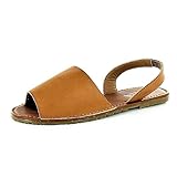 abarcas menorquinas popa  Ella - Sandalias de Vestir de Material Sintético para Mujer, Color, Talla 35.5