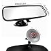 ELUTO Rear View Mirror Universal Car Truck Interior Rear View Mirror Suction Cup Rear View Mirror Adjustable Mirror 8.46