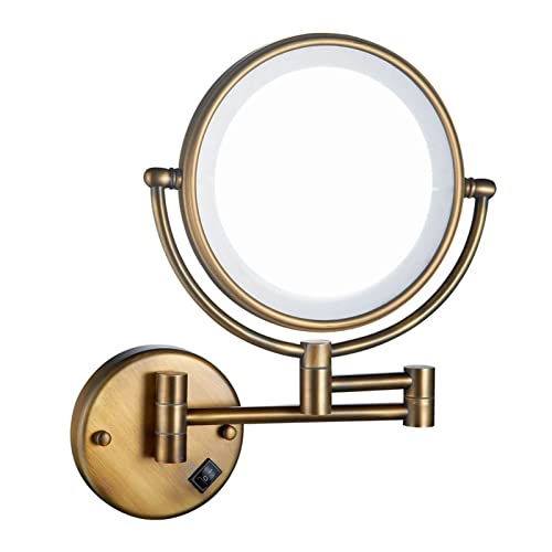 Miroir de rasage mural pour une routine de soin matinale parfaite