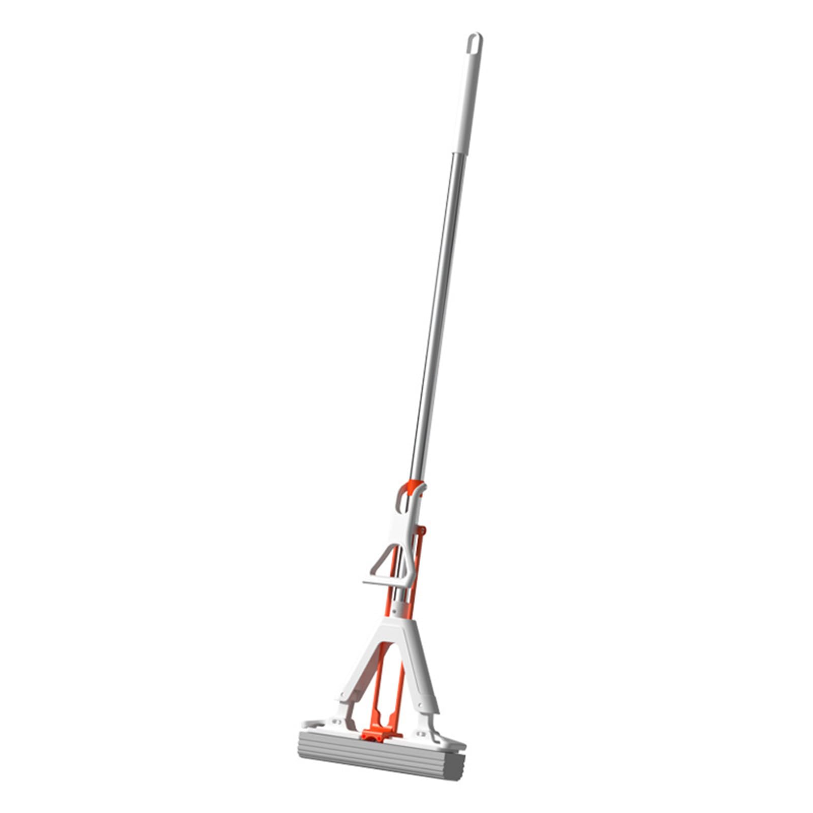 Mop można prać ręcznie, domowy mop z gąbką, drewniany mop do podłogi, płytka, drewniana podłoga, sucha i mokra, podwójnego zastosowania, leniwy mop, gąbka