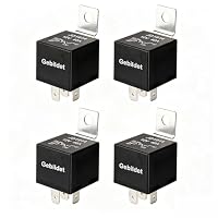Gebildet – Gebildet 4 Stück JD1914 Auto-Relaiskabelbaum 12V 40A 5-Polig
