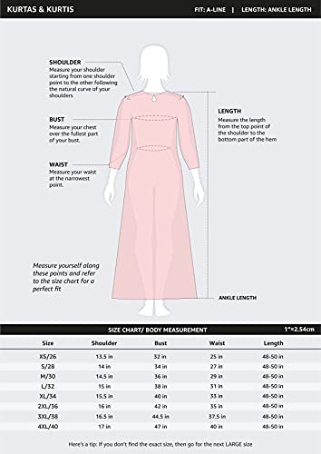 فستان كورتا قطني مطبوع بقصة عادية للنساء من أمازون براند - ام واي اكس (SS20MYXCORE01_إيكات أسود_مقاس متوسط)