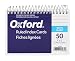 Oxford Spiral Ruled Index Cards, 3 x 5 Inches, White, 50 per Pack (40282)