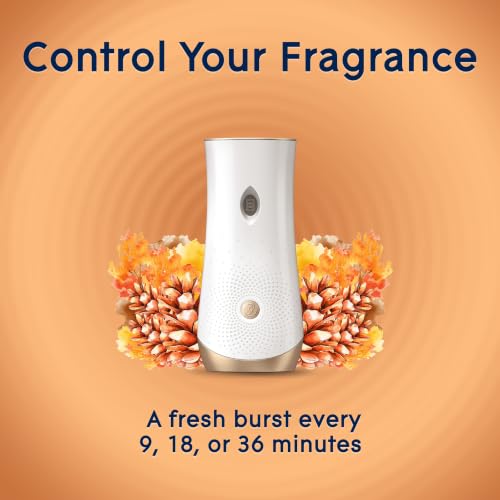 Glade Automatic Spray Air Freshener Kit, Cashmere Woods, Holder + 2 Refills | 6.2 oz Each, Includes Holder and 2 Refills, Home and Bathroom Use, Adjustable Timed Fragrance Release, Odor Fighting - image 3