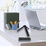 Mini Camera Tripod Extendable, Portable Selfie Stick Handle Grip Desktop Webcam Tripod with 1/4 Screw for DSLR Camera Webcam Phone Holder Vlog