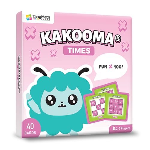 Kakooma Times – Multiplication & Division Puzzle Game – Boost Fact Fluency & Accuracy – Grades 3-6 Math Fun