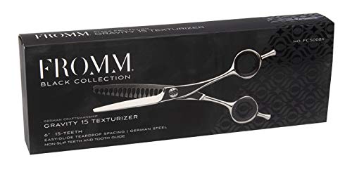 Fromm Gravity 15 Tooth Texturizer ciseau sculpteur 6 pouces - 4