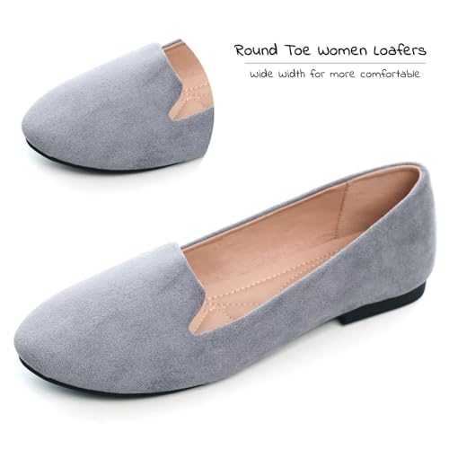 Image of SAILING LU Women Round Toe Comfortable Ballet Flats | Shoes for Women, Dressy, Slip-ons, Loafers