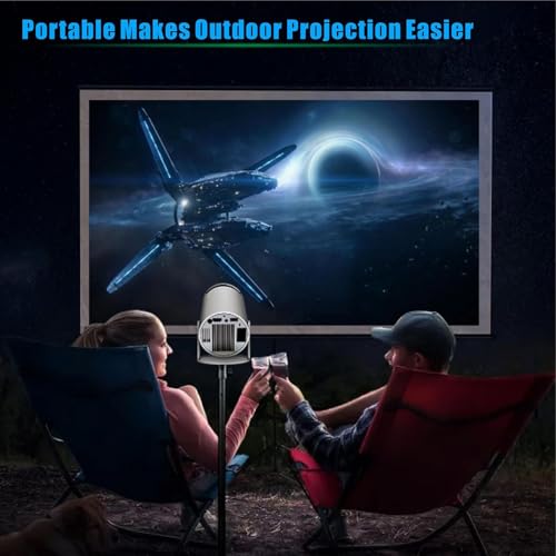 Image of Smart Projector 180 Degree Flexible Projection Angle Outdoor Movie Projector