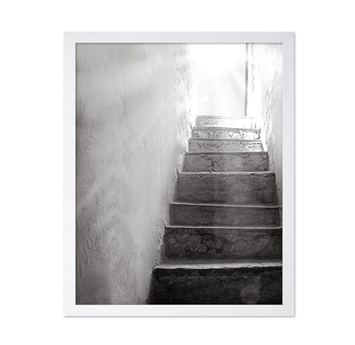 Monem Art Light at the Top of the Stairs Poster