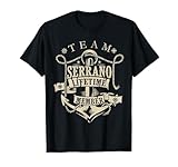 Vintage SERRANO Family Tee Personalized Ideas