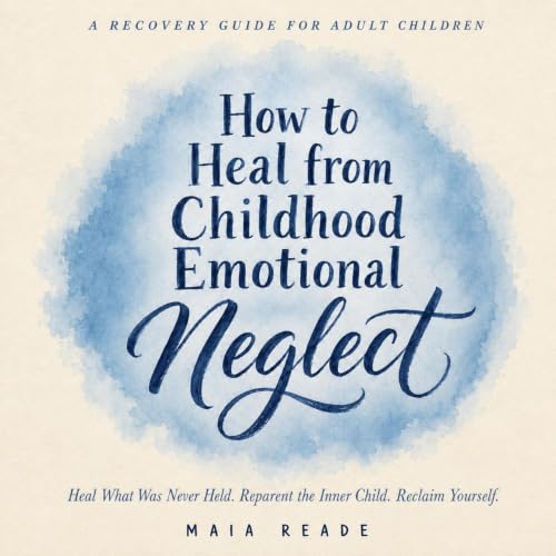 Diseño de la portada del título How to Heal from Childhood Emotional Neglect