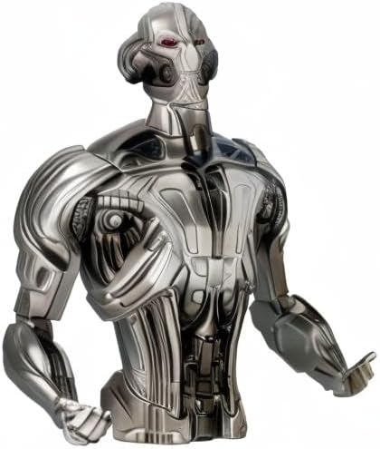 Miniatura 2 de Marvel Ultron Bust Bank Figura de acción multicolor, 4