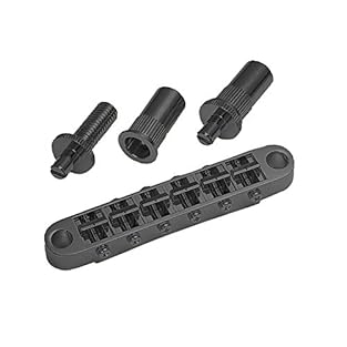 Same length as a standard ABR-1 but is slightly wider, allowing for greater saddle travelling distance for better intonation This bridge will fit most Epiphone Les Paul's and Epiphone 335 instruments without modification Studs and body inserts includ...