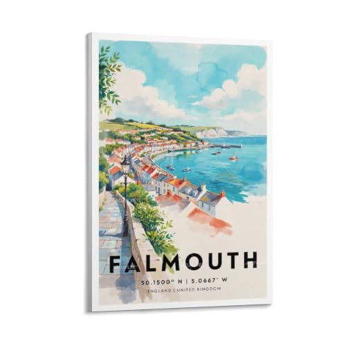 Impression Falmouth poster mural pour habiller facilement un grand mur vide