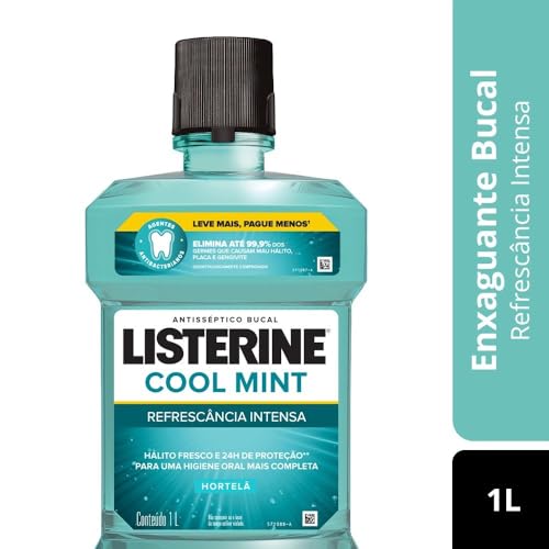 Listerine Cool Mint Enxaguante Bucal, 1L