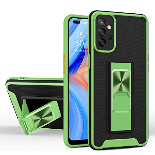 Coque silicone antichoc pour Samsung Galaxy A52S A53 A13 aimant intégré vert
