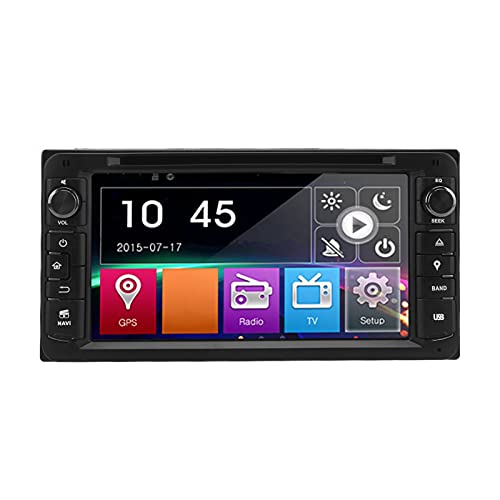 BAFOVY Samochodowy Odtwarzacz DVD Odtwarzacz GPS 2 Din Multimedialny Wyświetlacz Nawigacyjny 2 GB 32 GB ROM Bluetooth DSP Offline GPS dla Sterowników